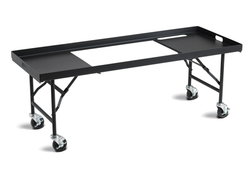 Crown Verity Table with Folding Legs for PCB 48 and 60 Grill Accessory
