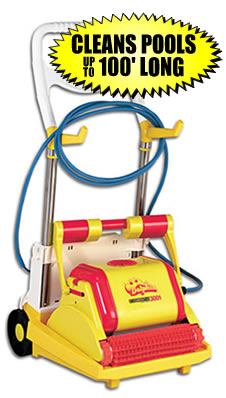 Smartpool Dolphin 3001 Commercial Automatic Pool Cleaner with Caddy