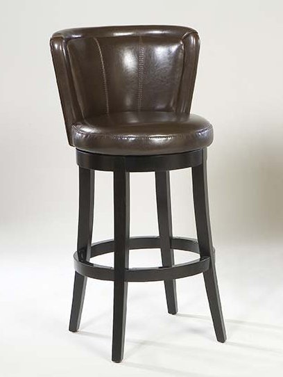 Armen Living Lisbon Swivel Bar Stool
