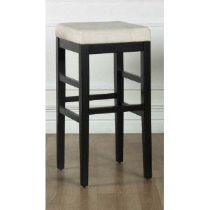 Armen Living Sonata Stationary Bar Stool with Micro Fiber (LCSTBAMF)