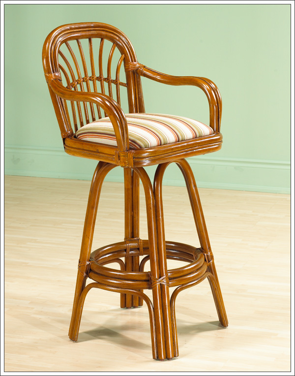 Boca Rattan Amarillo Bar Stool