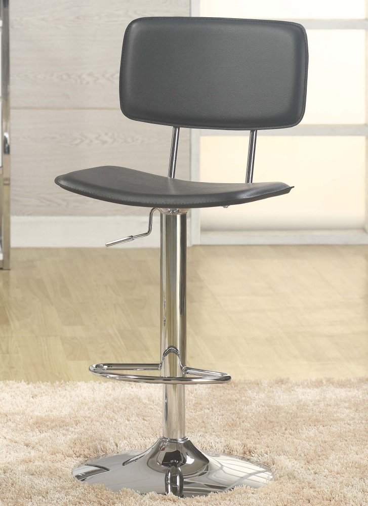 Entree Gas Lift Stool with Square Back Set of 2