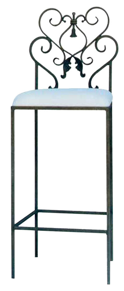LaMani Designs Acanthus Bar Stool - Fast FREE FedEx Shipping!