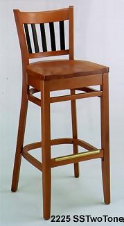 Gar Products 2225 Two Toned Saddle Seat Stool (2225SS TT)