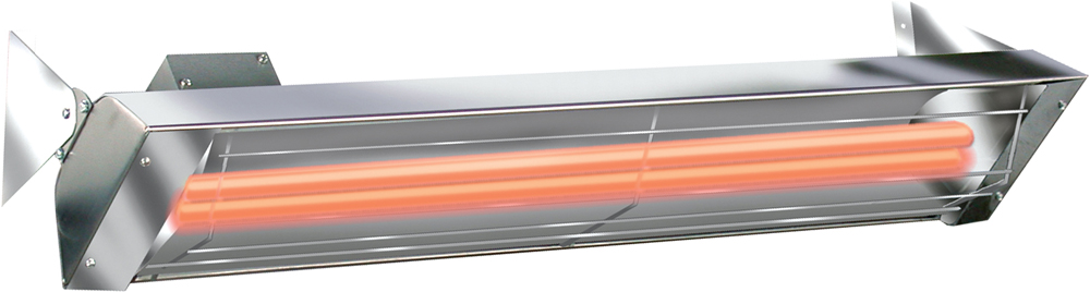 Infratech 39 inch Dual Element 4000 W Stainless Steel Spot Heater