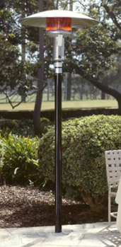 Sunglo 24 Volt Non-E Series Black Natural Gas Patio Heater
