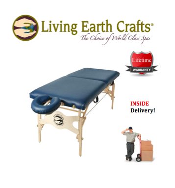 Living Earth Crafts Phoenix Portable Massage Table INSIDE Delivery