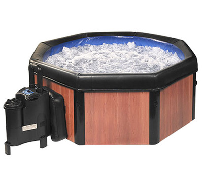 6 ft Simulated Wood Spa-N-A-Box