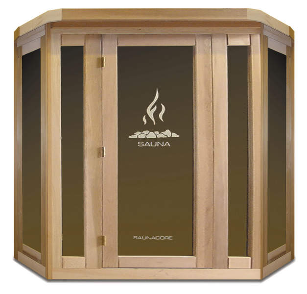 SaunaCore Vu Classic Traditional Modular sauna room
