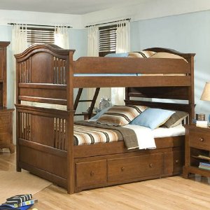 American Woodcrafters Bradford Full over Full Bunk Bed Best Price