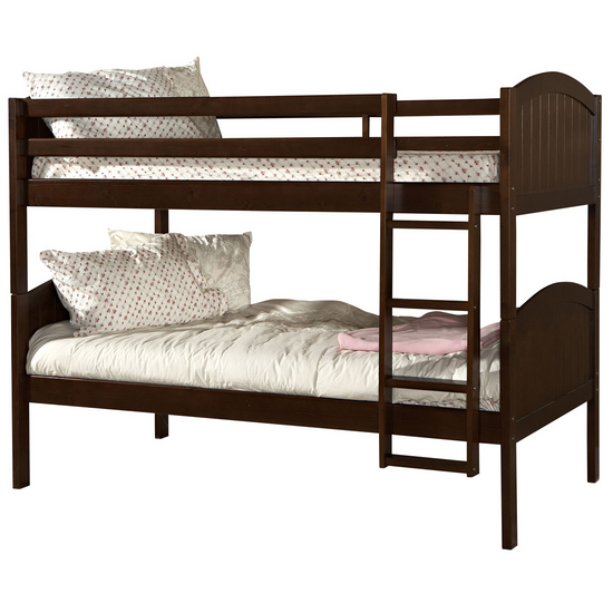 Linon Home Decor Products Paula Twin over Twin Bunk Bed Best Price