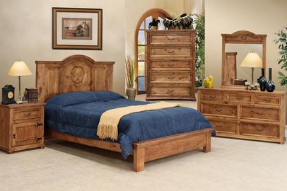 Artisan Home Furniture Laredo Platform Bed with Tall Headboard Best Price