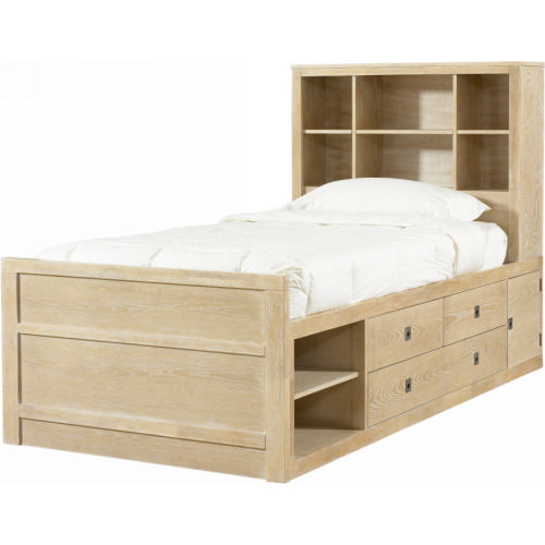 how to build a twin platform bed with storage | Easy Woodworking Plans