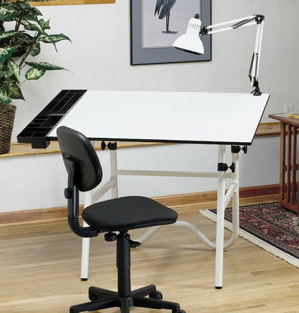 Alvin Creative Center Onyx Combo Drafting Table
