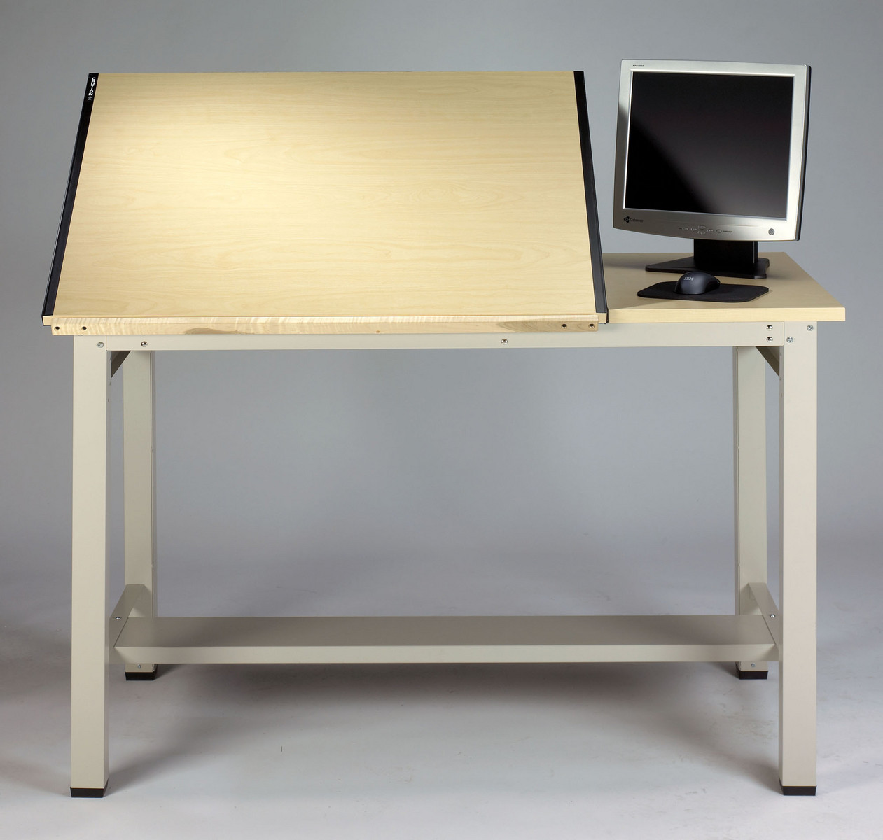 Mayline Group Ranger Split-Top A Combination Table with Tool Drawer