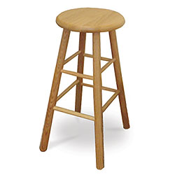 Virco Inc. 123 Series 30 Inch Wood Stool