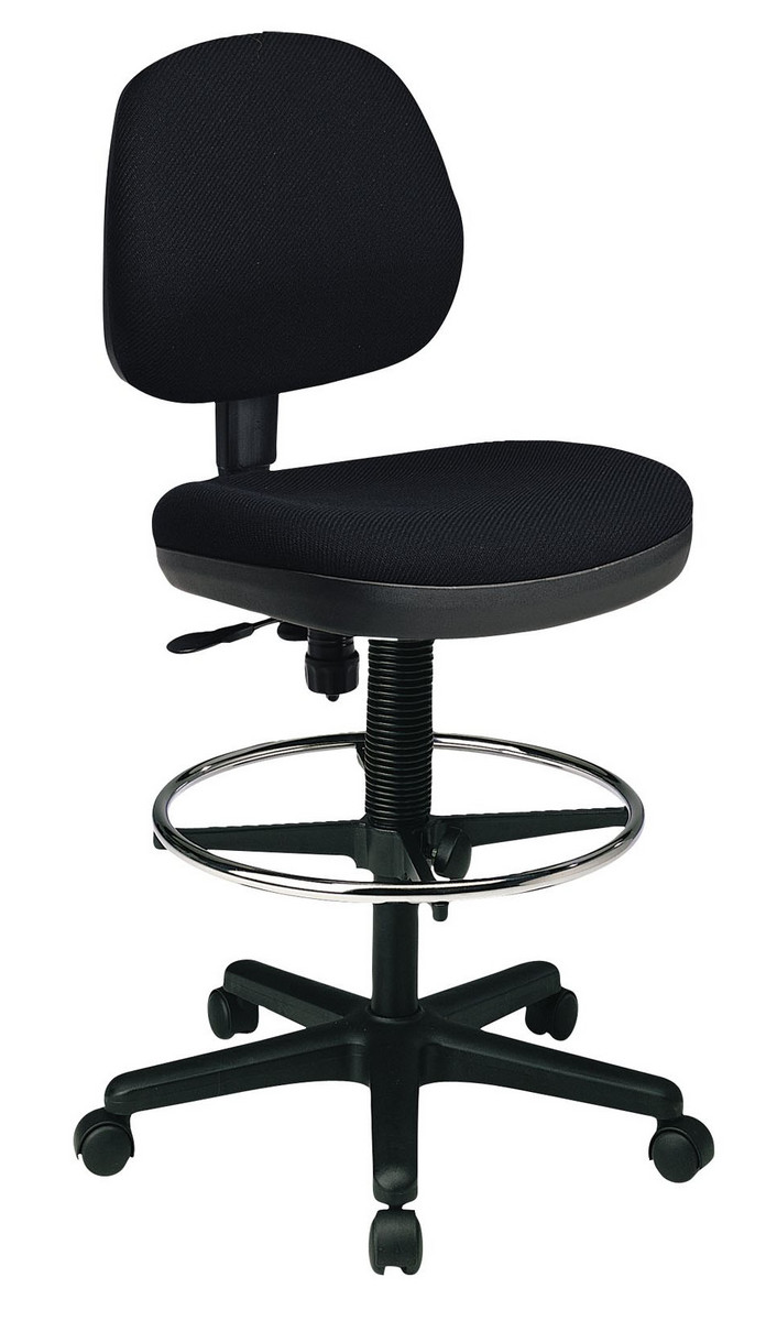 Office Star Contemporary Drafting Chair with Flex Back
