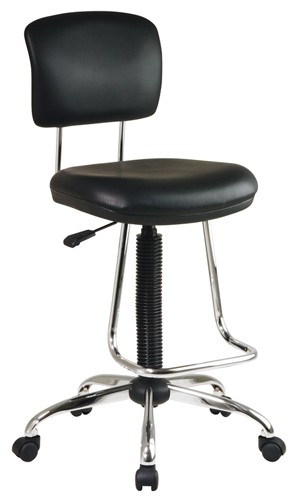 Office Star DC420V Economical Chair with Teardrop Footrest - Fast FREE FedEx Shipping! by Office Star