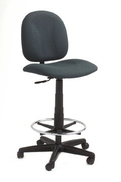 Phoenix Office Furniture 474DS BK Drafting Stool