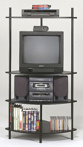 SEI Five Tier Corner Entertainment Center