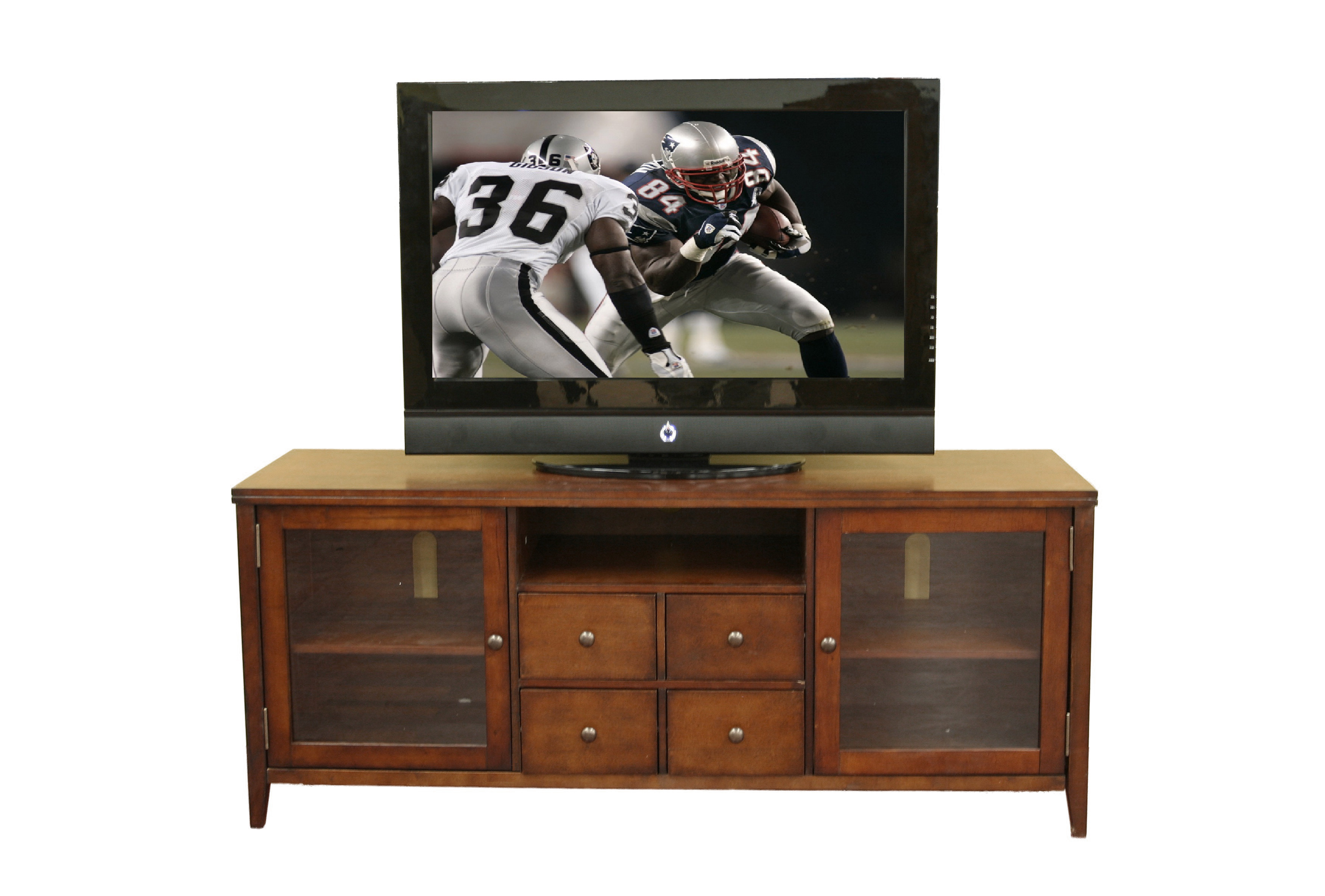 Baxton Studio Brown MDF Wood 88641 rustic TV Stand