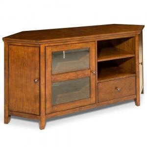 Magnussen Jayden Wood Cherry Corner Media Console