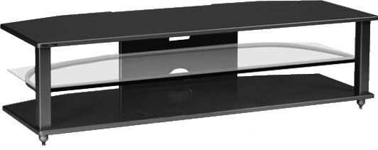 PLATEAU Audio Video Furniture CR 64 Inch Wide Audio Video TV Stand TV Stand