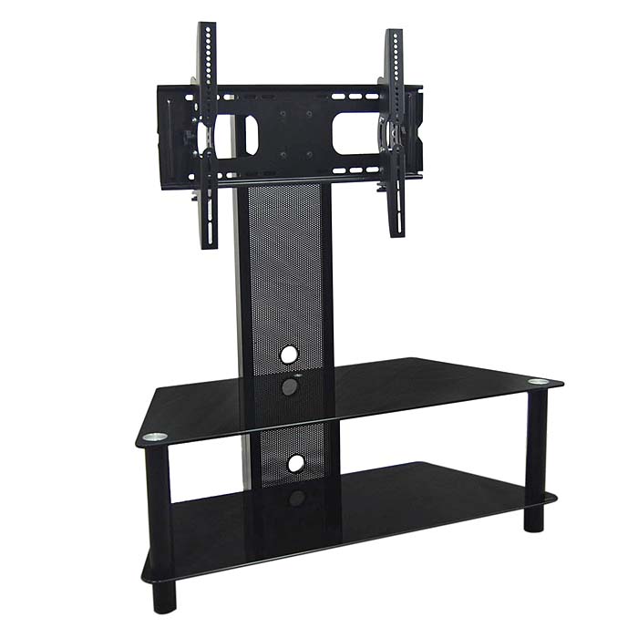 Walker Edison 42 Inch Onyx 2 Level TV Stand with Mount by Walker Edison