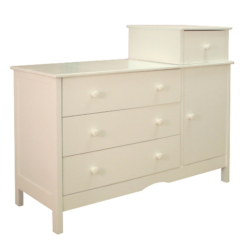 AFG Baby Furniture Athena Molly Combo Dresser in Antique White Best Price