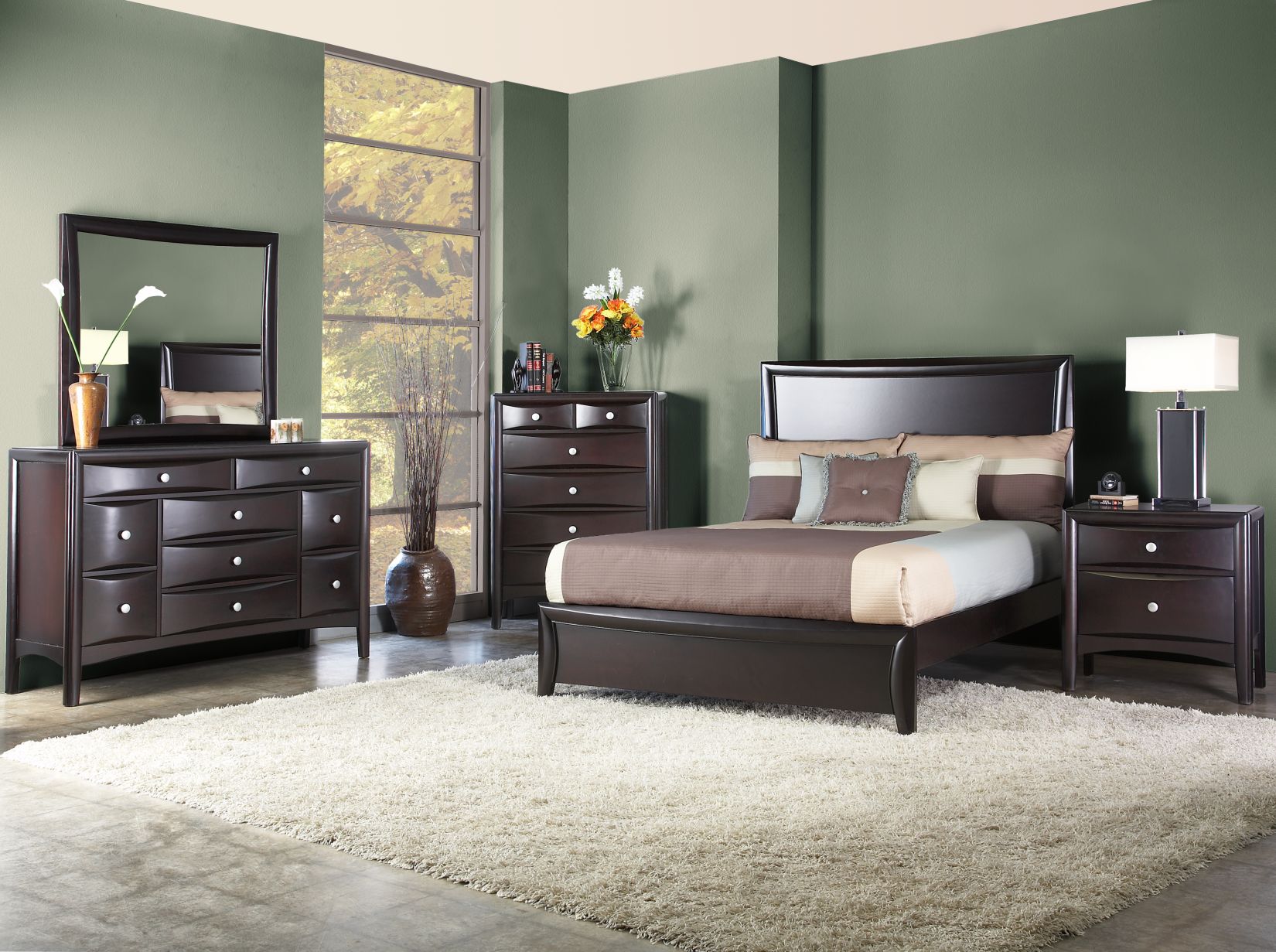 Alpine Furniture  Inc. 618-03 9 Drawer Dresser Best Price