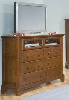 American Woodcrafters Bradford Entertainment Dresser