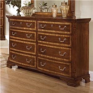 American Woodcrafters Wellington Manor Triple Dresser Best Price