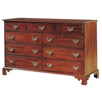 Craftique Chippendale Mills Double Dresser