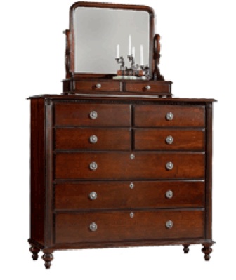 Durham Brookline Dressing Chest