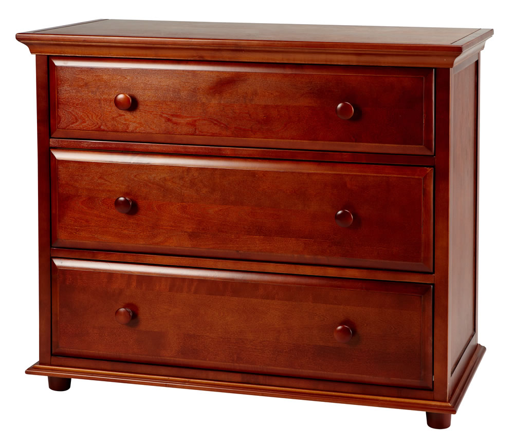 Maxtrix 3 Drawer Dresser w. Crown and Base Best Price