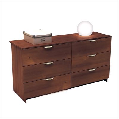 Nexera Nocce 6 Drawer Double Dresser