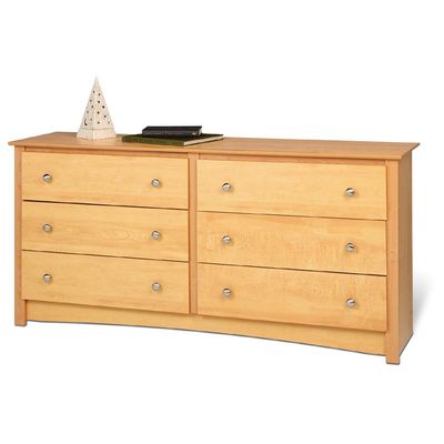 Prepac Sonoma 6 Drawer Dresser