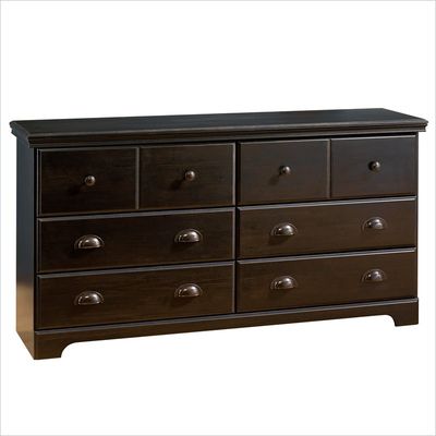 South Shore Triple Dresser Ebony 3877010