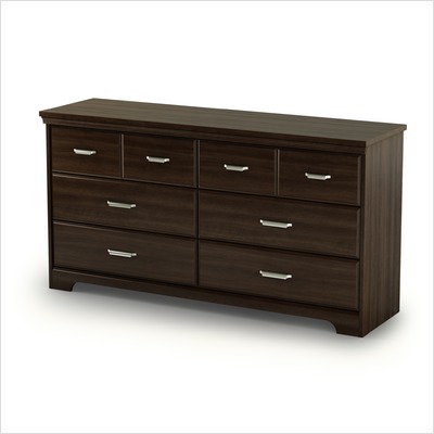 South Shore Versa Dresser in Mocha