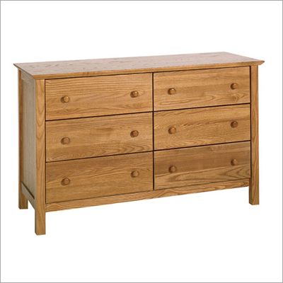 Vermont Tubbs Arlington Junior 6 Drawer Double Dresser