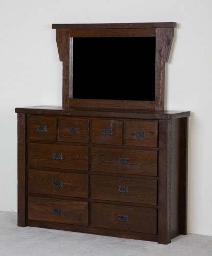 Viking Log Furniture Barnwood 10 Drawer Chesser Best Price