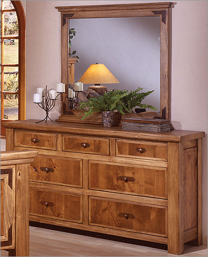 Artisan Home Furniture Lodge 7 Drawer Dresser Best Price