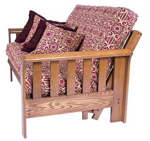 August Lotz Signature Collection Monticello Futon Chair