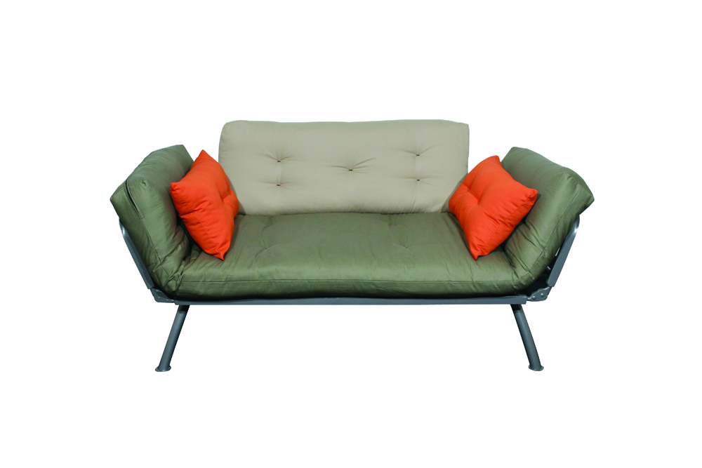 Elite Kelp Stone and Tang Mali Flex Futon Mattress and Pillows