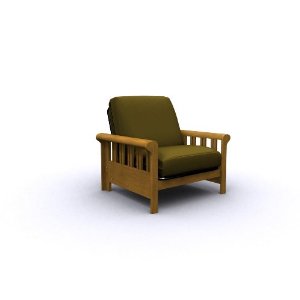 Elite Renaissance Jr Twin Futon Chair 35-2102-008