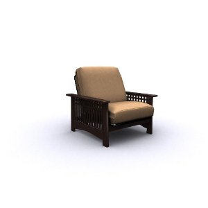 Elite Rhodes Jr Twin Futon Chair 35-7002-004