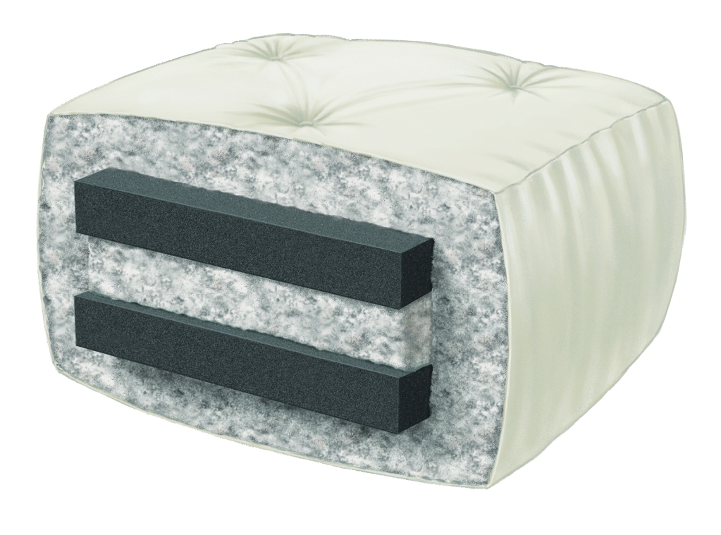 Wolf Chestnut Cedar Micro Fiber Queen Futon Mattress