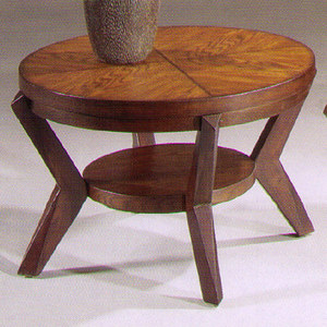 Bassett Mirror Dunhill II Round Pit Cocktail Table