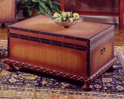Fairfax Home Furnishings Woven Coffee Table