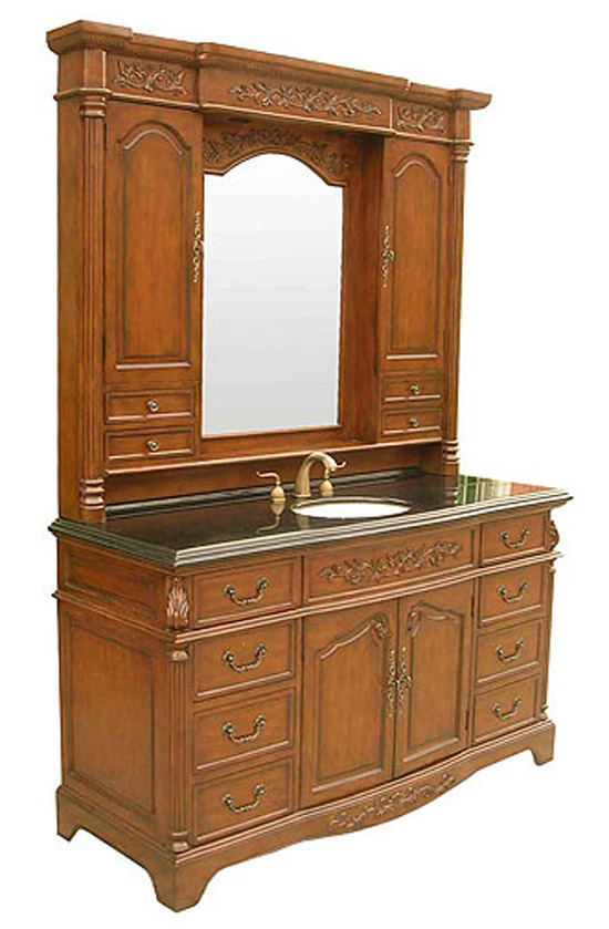 Global Treasures Emma Vanity with Mirror by Global Treasures